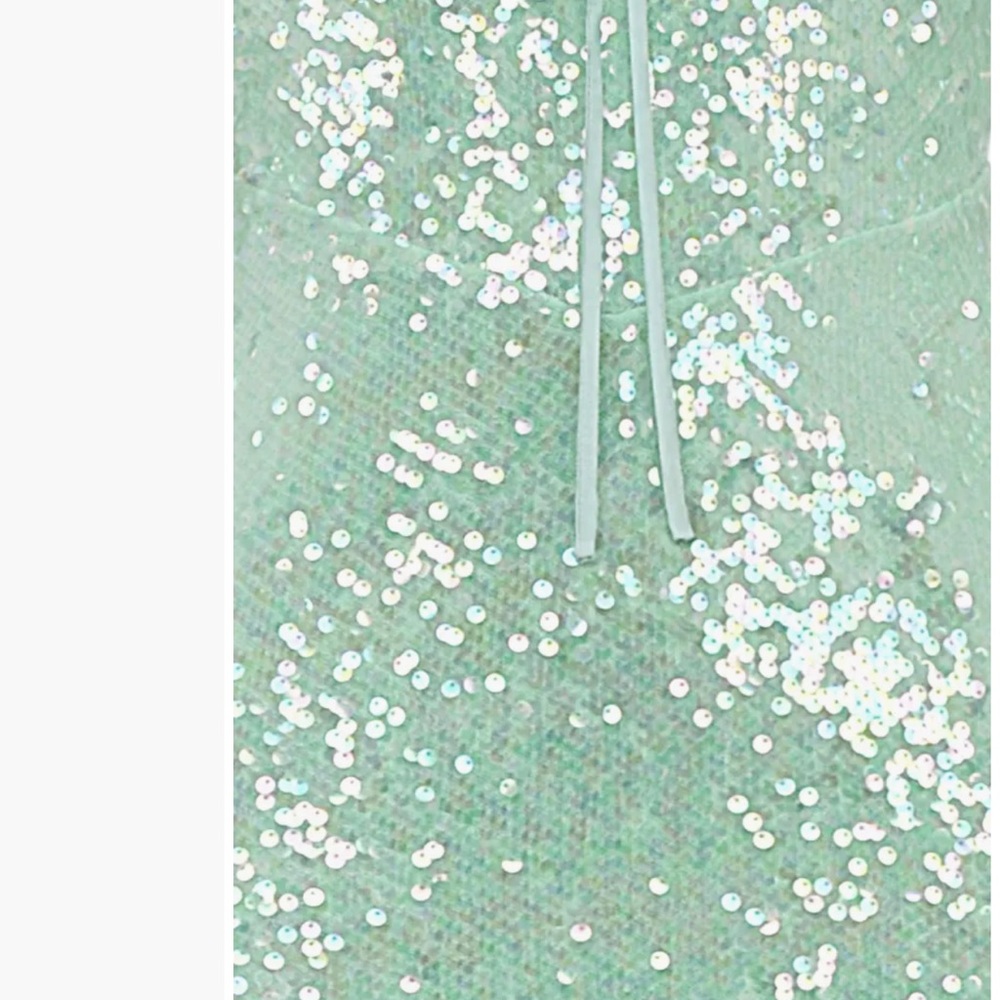 House of CB NWT Titania Sequin Long Sleeve Gown - Picture 3 of 5